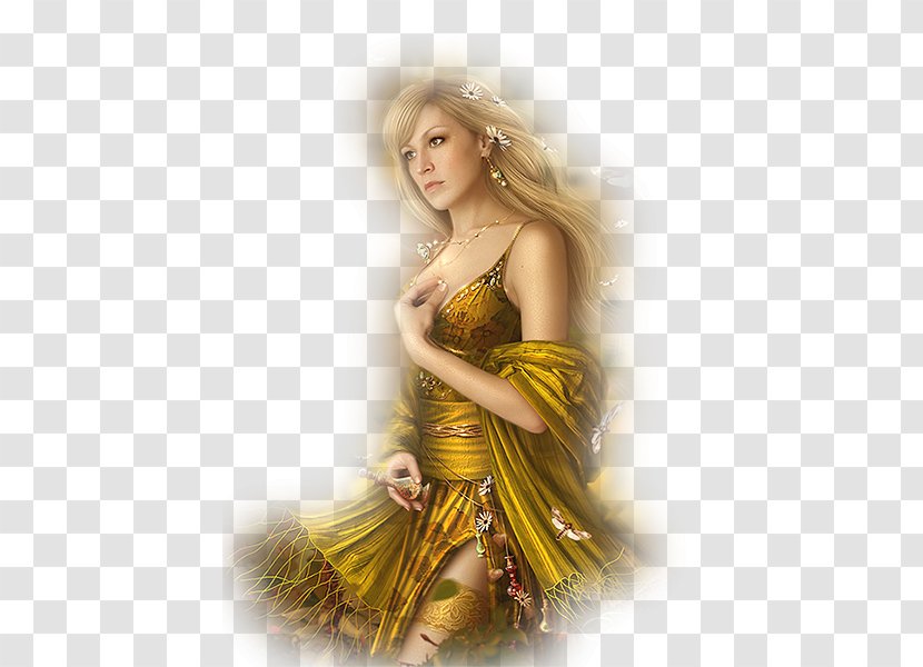 Goddess Freyja Elf Love Art - Cartoon - Woman 3d Transparent PNG