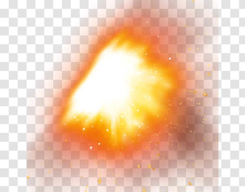Close-up Computer Wallpaper - Yellow - Star Explosion Effects Transparent PNG