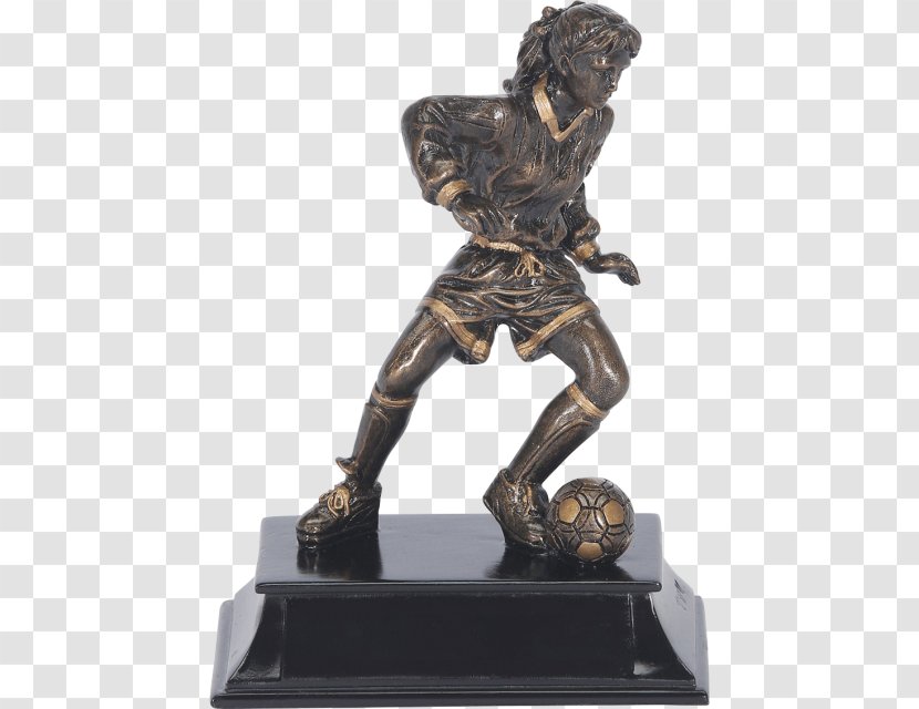 Figurine Trophy Bronze Sculpture Sport 1er Lugar Trofeos Y Medallas - Action Transparent PNG