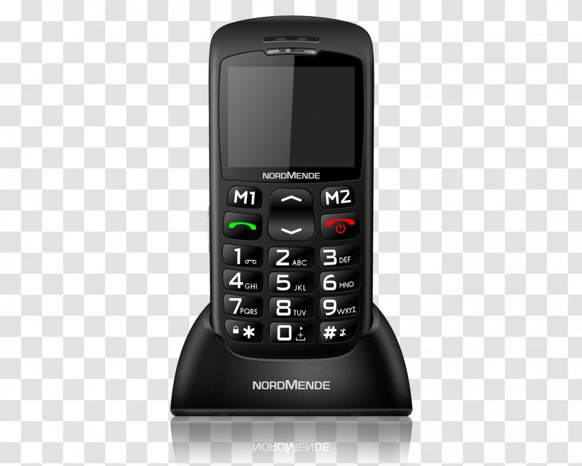 Nordmende Big200 Handy Sos-taste Nokia 105 (2017) Facitel FS07 Telefone Preto Sénior Fs07 Azul - 2017 - Cradle Transparent PNG