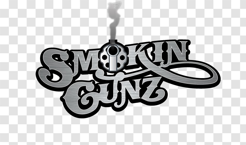 Logo Brand Font - Black And White - Smoking Gun Transparent PNG