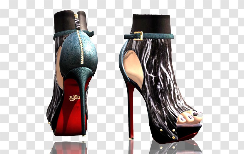 High-heeled Shoe Boot Sandal - High Heeled Footwear Transparent PNG