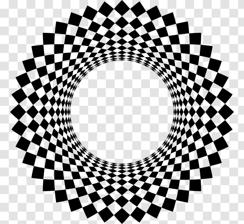 Circle Background - Polka Dot - Blackandwhite Geometry Transparent PNG