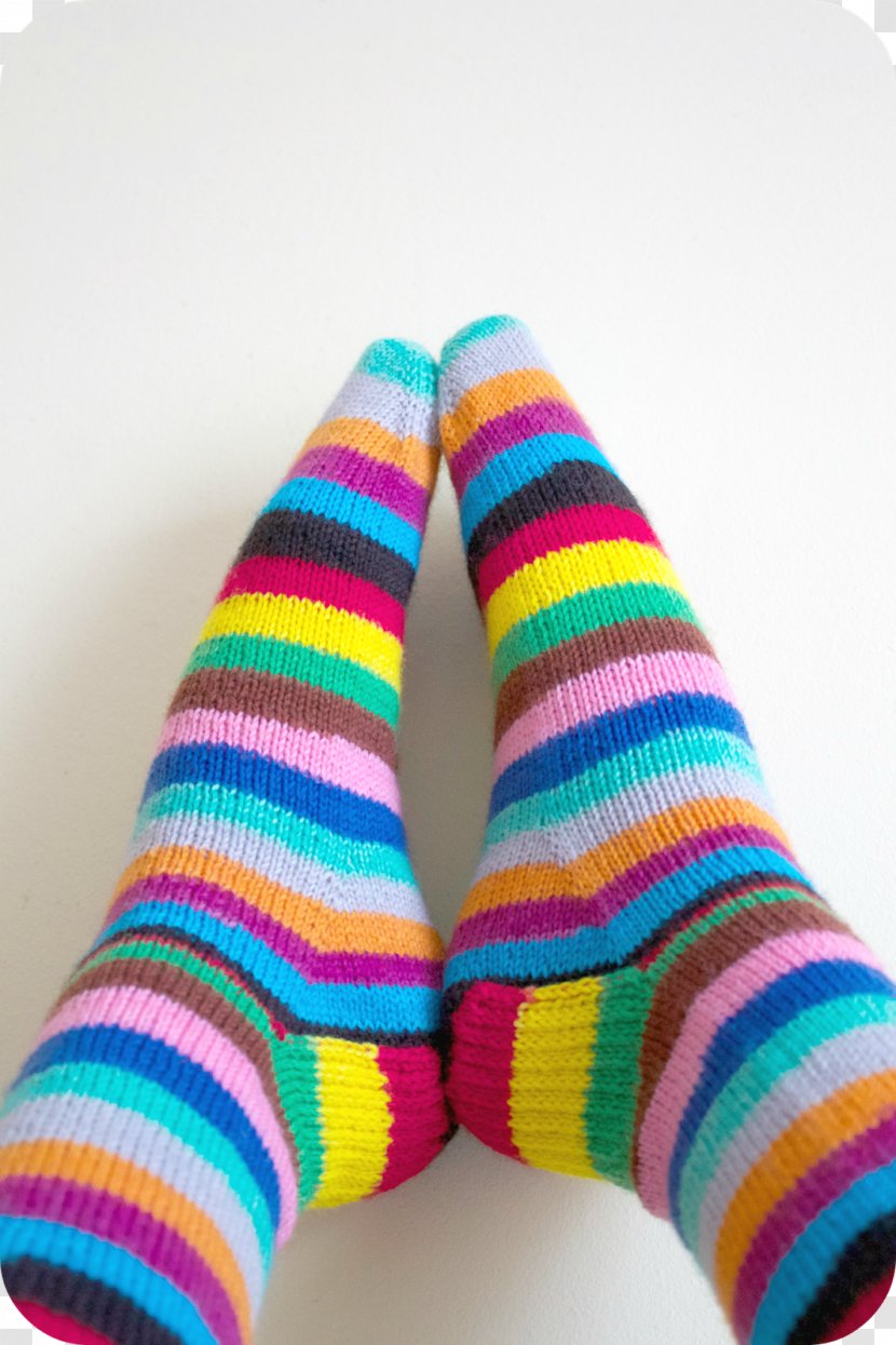 Wool Yarn Sock Crochet Milk - Color - Socks Transparent PNG