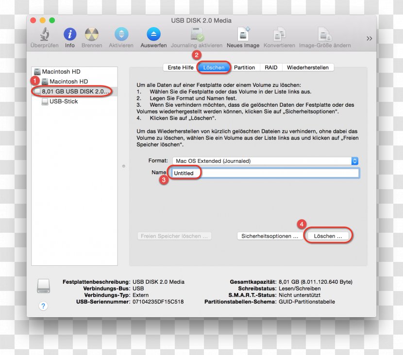 Hard Drives MacOS OS X El Capitan Installation Yosemite - Usb Flash - Apple Transparent PNG