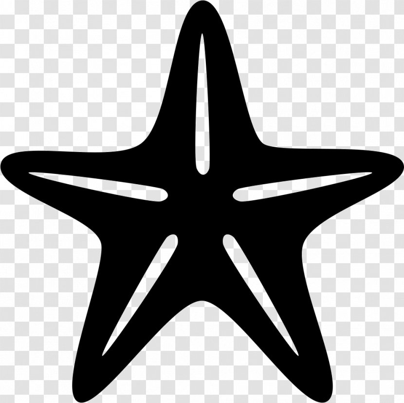 Starfish Symbol - Royaltyfree Transparent PNG