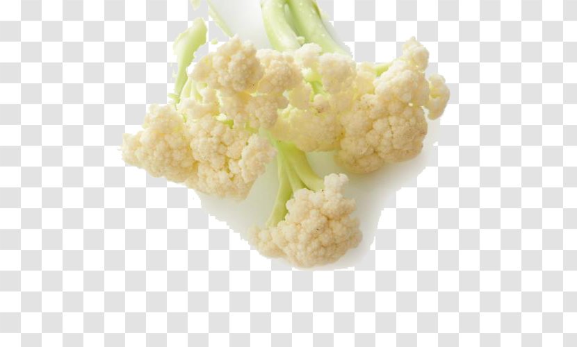 Cauliflower Vegetable Flat White Recipe - Food - Vegetables Transparent PNG