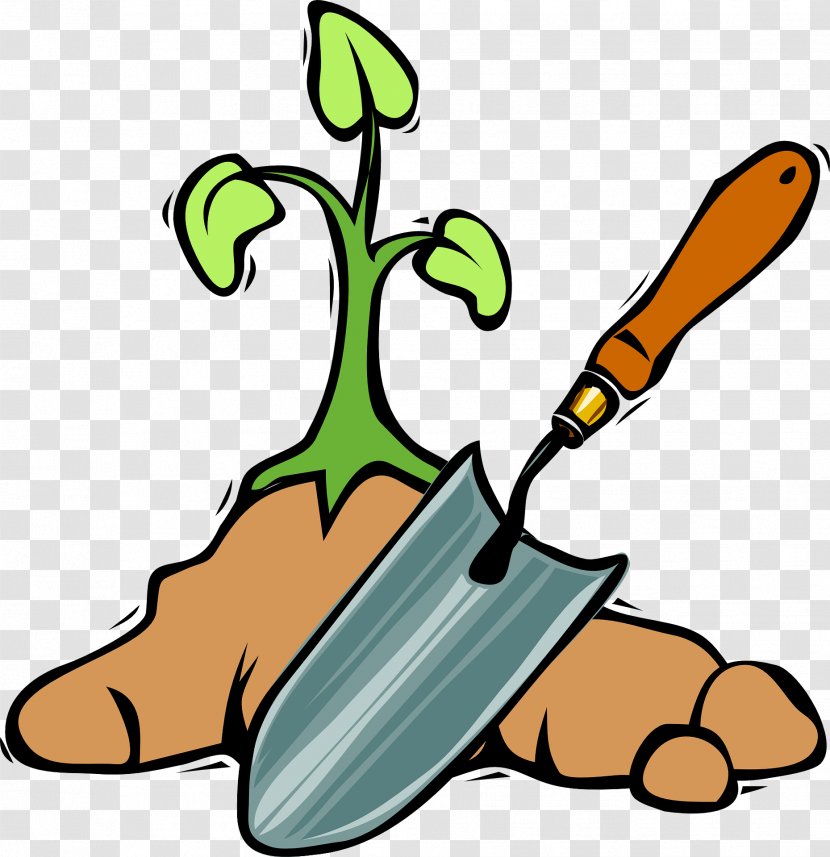 Shovel Spade Garden Tool Clip Art - Trowel - And Trees Transparent PNG