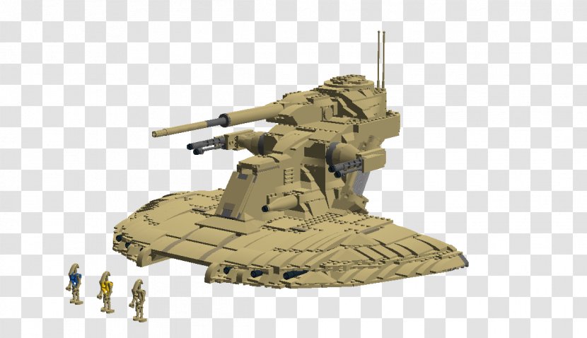 Battle Droid Lego Ideas Tank Star Wars - Scale Model Transparent PNG