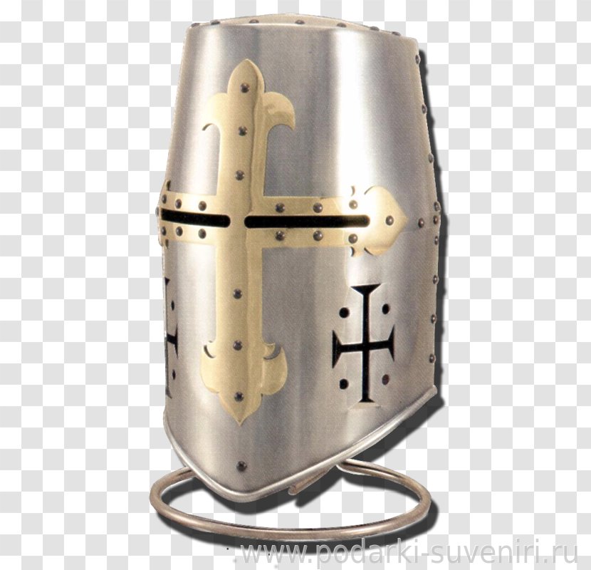 Crusades Middle Ages Great Helm Knight Helmet Transparent PNG