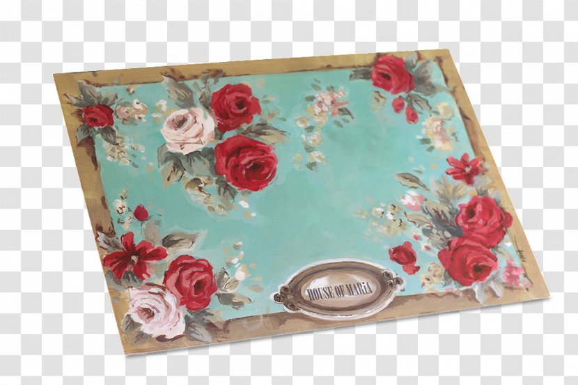 Place Mats Paper HOUSE OF MARiA Art Rectangle - House Of Maria - Scatter Flowers Transparent PNG
