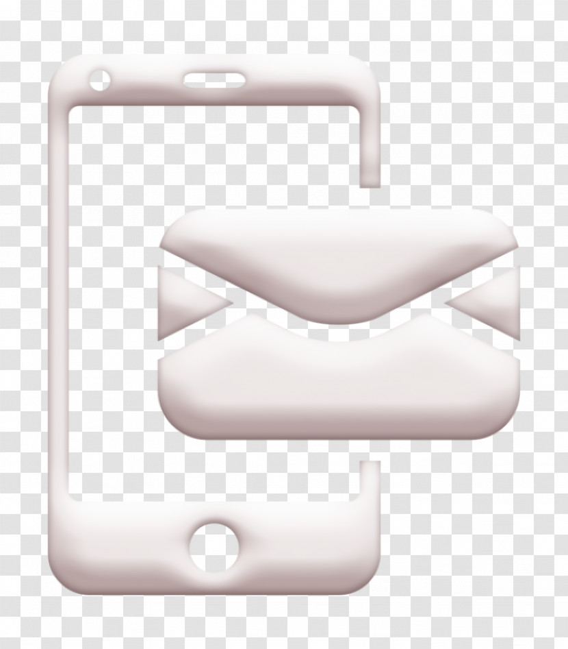 Email Message By Mobile Phone Icon Basic Icons Icon Sms Icon Transparent PNG