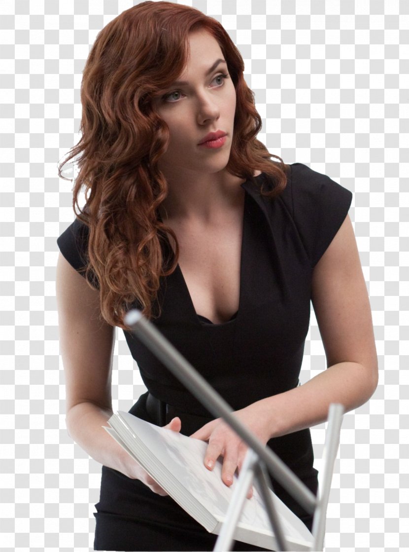 Scarlett Johansson Black Widow The Avengers Actor Film - Shoulder Transparent PNG