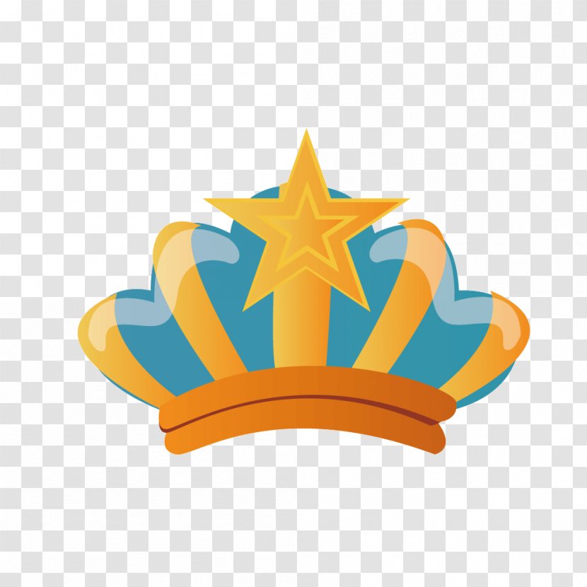 Crown Hat Icon - Cartoon - Vector Cap Transparent PNG