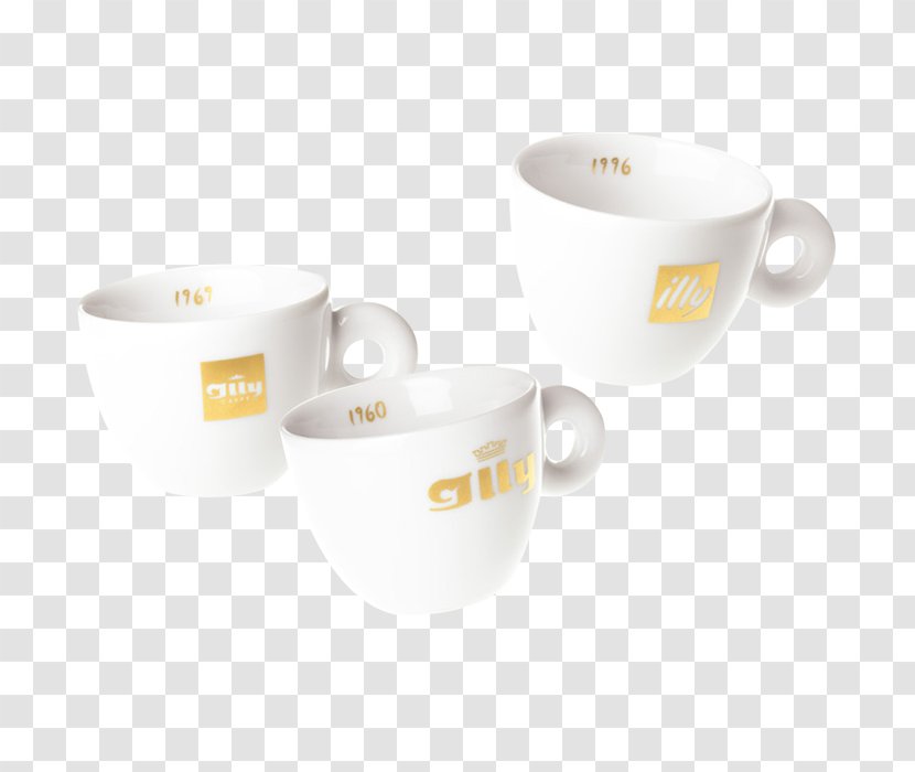 Coffee Cup Espresso Porcelain Product Mug - Illy Menu Transparent PNG