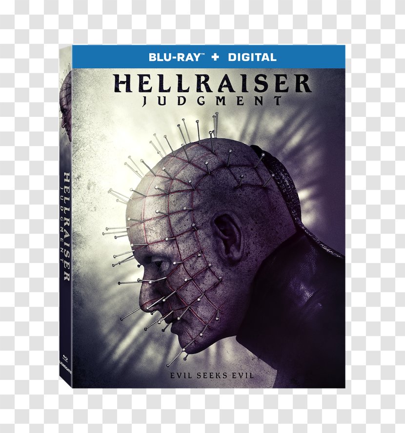 Pinhead Hellraiser Film Cover Art Trailer - Horror - Cenobite Transparent PNG