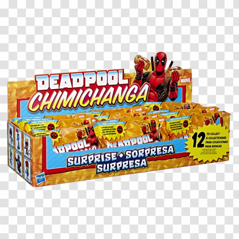 Deadpool Chimichanga San Diego Comic-Con Hasbro Marvel Comics - Film - Surprised Transparent PNG