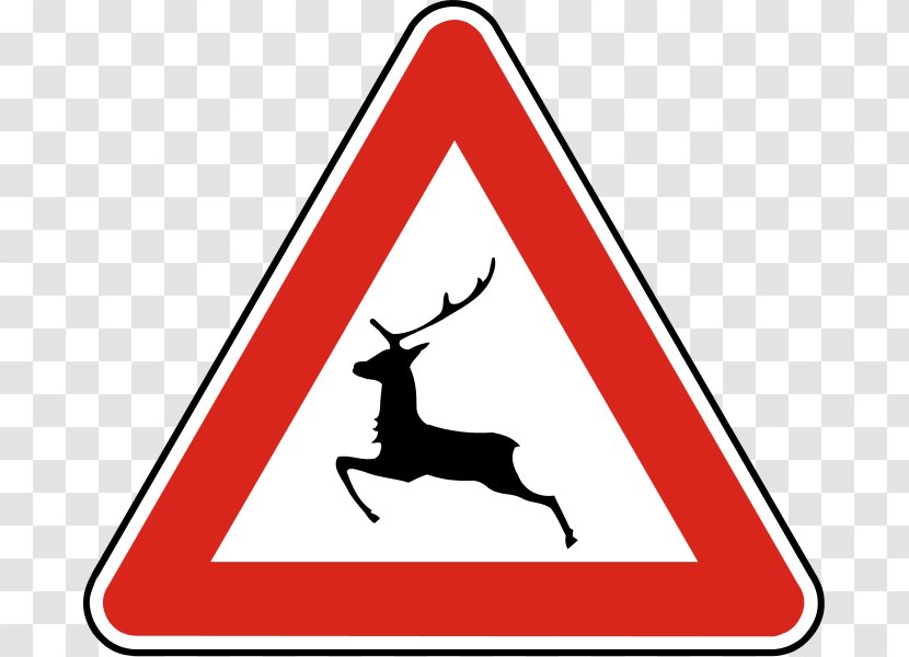 Traffic Sign Transport Road Game Deer - Lane Transparent PNG