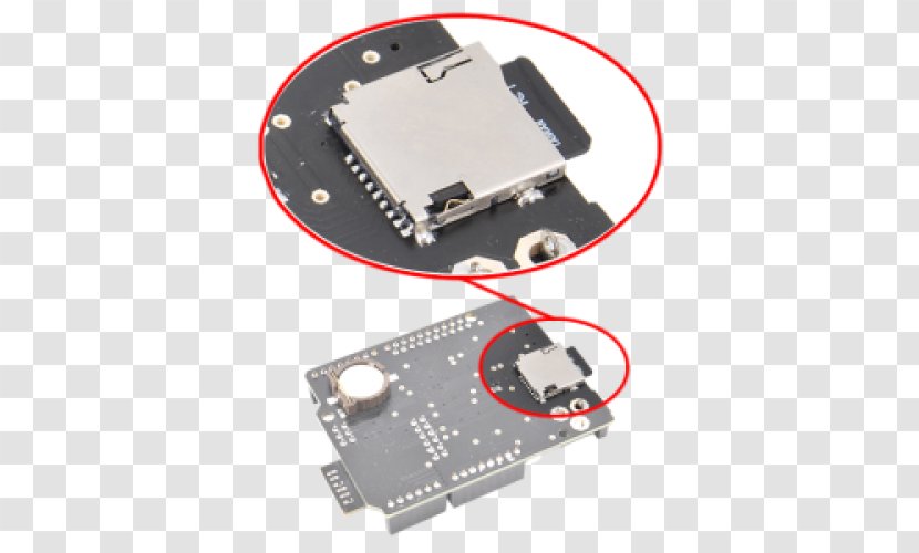 Microcontroller Arduino Flash Memory Electronics MicroSD - USB Transparent PNG