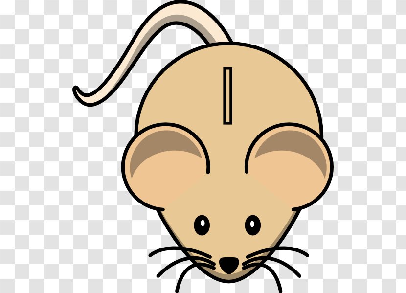 Computer Mouse Clip Art - Whiskers Transparent PNG
