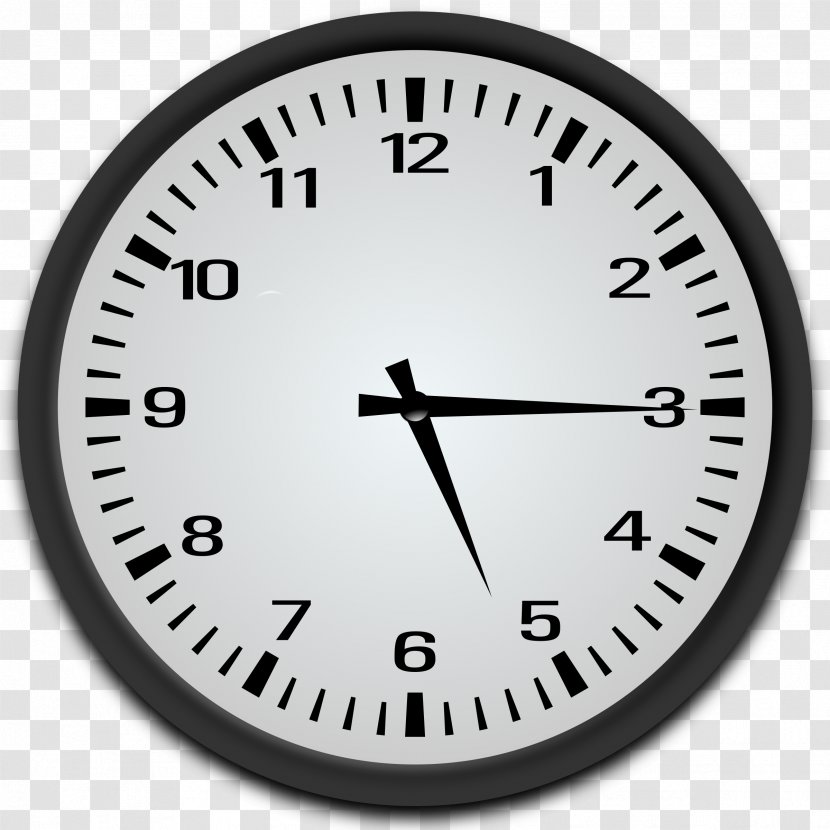 Alarm Clocks Clip Art Image - Digital Clock Transparent PNG