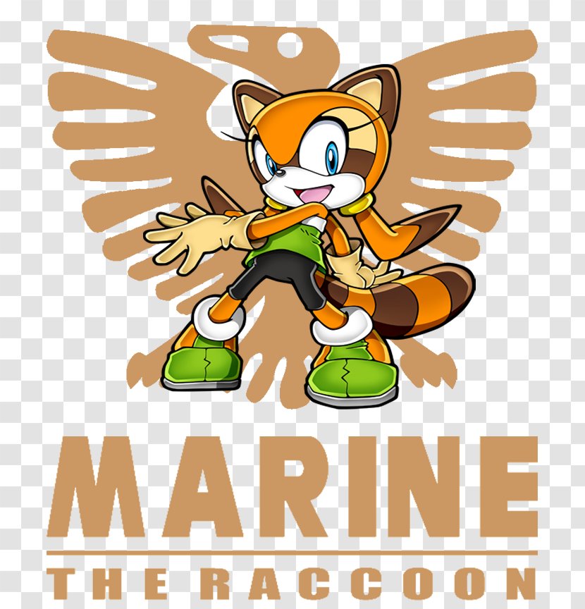 Marine The Raccoon Ariciul Sonic Shadow Hedgehog Clip Art - Artwork Transparent PNG