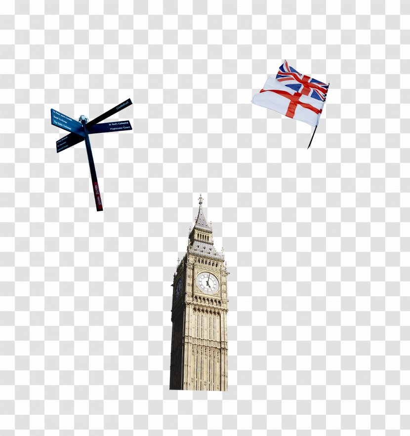 Big Ben Landmark Flag Of The United Kingdom - Google Images - And British Transparent PNG