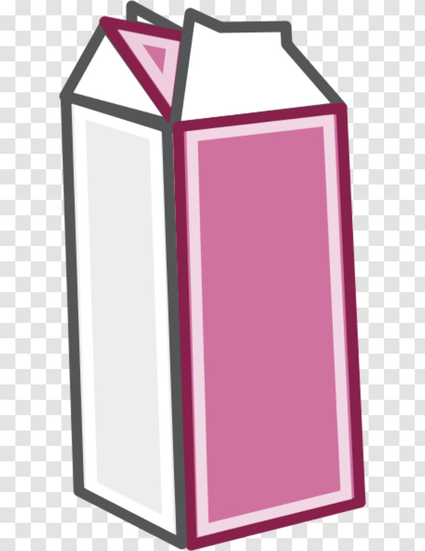 Photo On A Milk Carton Clip Art - Pink - Picture Of Transparent PNG