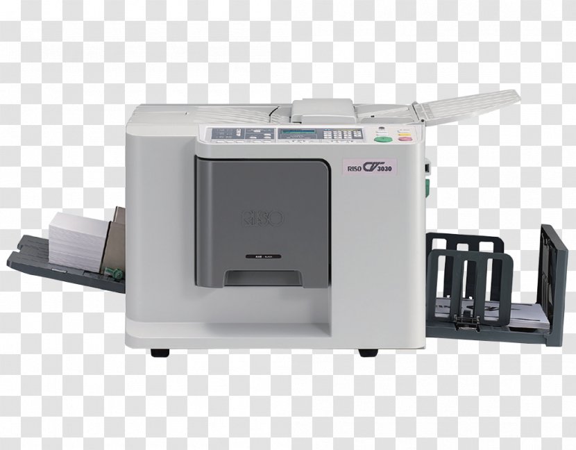 Digital Duplicator Risograph Printer Printing Riso Kagaku Corporation Transparent PNG