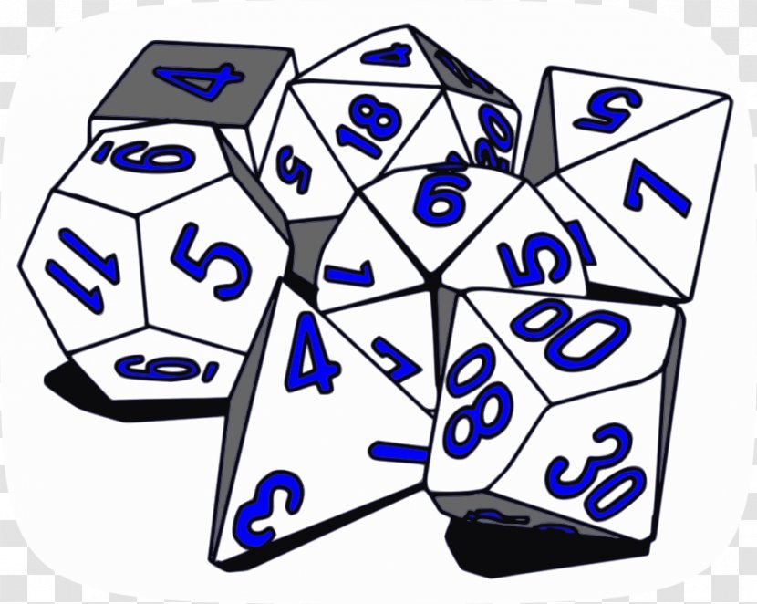 Dungeons & Dragons Tabletop Role-playing Game Clip Art Dice Transparent PNG