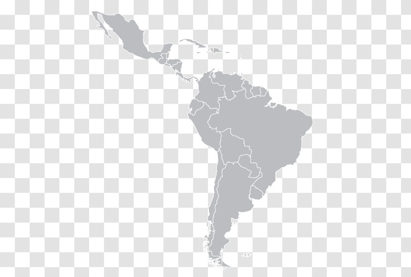 South America Latin United States Map World Transparent PNG