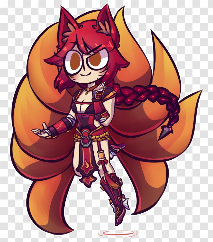 DeviantArt Artist Demon - Flower - Fox Baby Transparent PNG