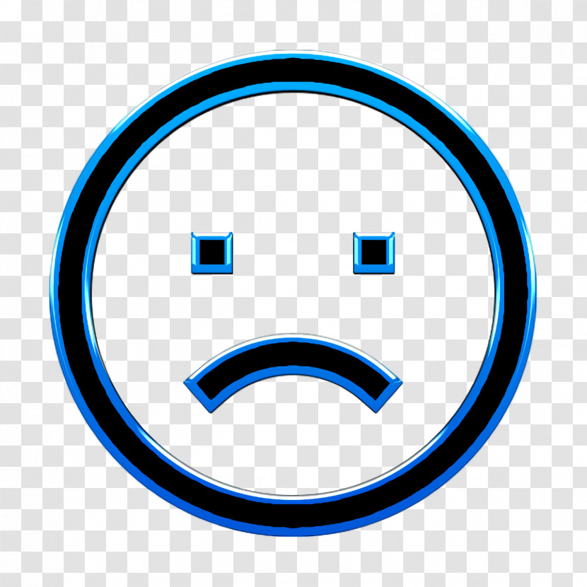 Emotions Icon Sad Icon Transparent PNG