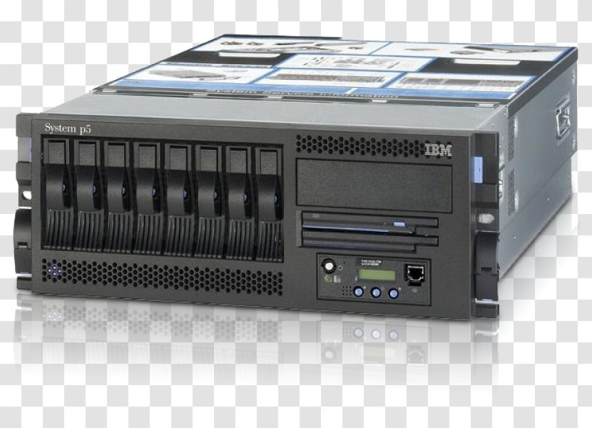 IBM System P EServer Computer Servers POWER6 POWER - Ibm Transparent PNG