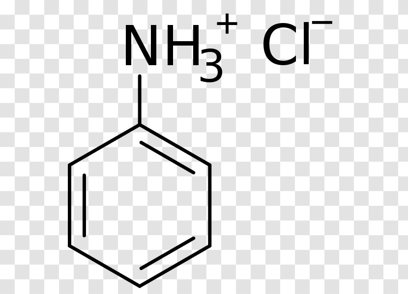 Chloride Organic Compound Chemical Aniline Chemistry - Black And White - Mercuryi Transparent PNG