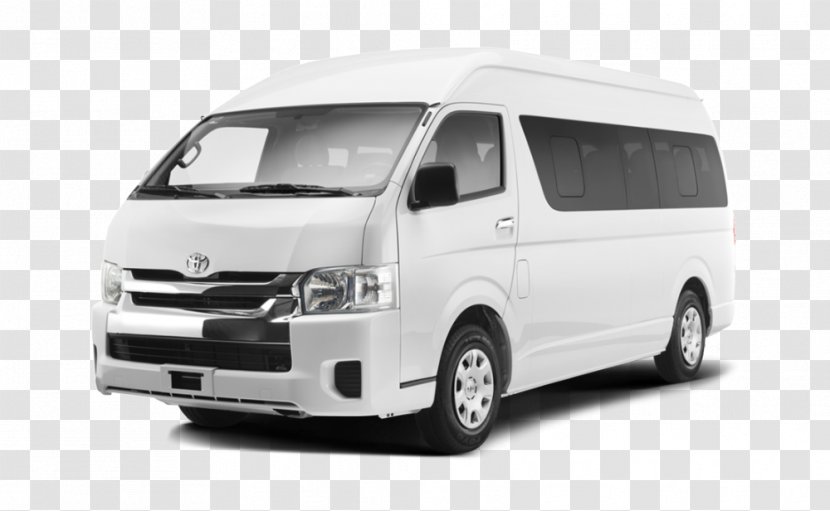 Toyota HiAce Minivan Car - Minibus Transparent PNG