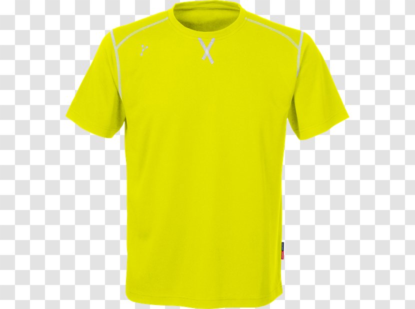 T-shirt Clothing Yellow Polo Shirt - Active Transparent PNG