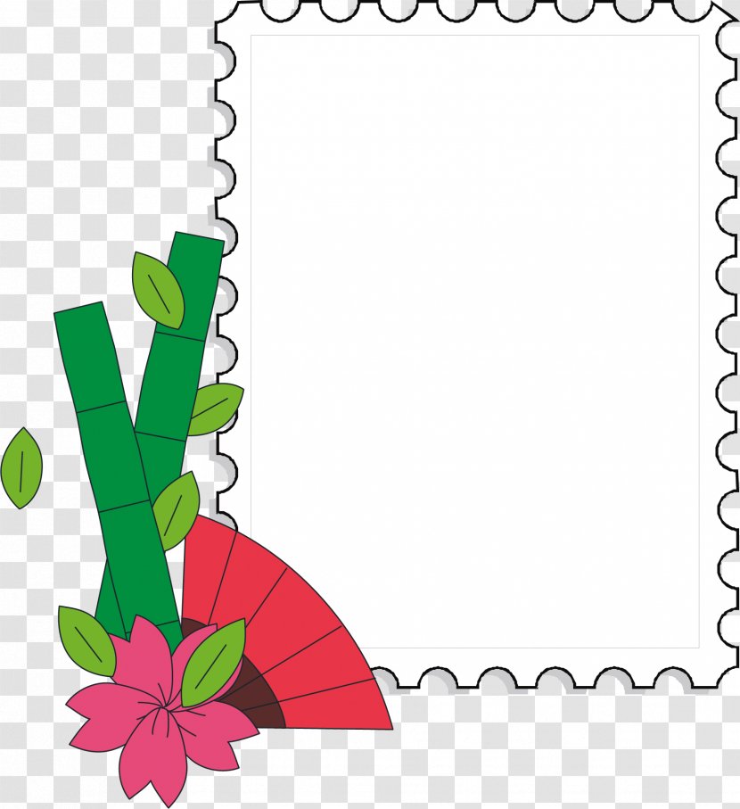 Border Clip Art - Flora - Lovely Vector Japanese Transparent PNG