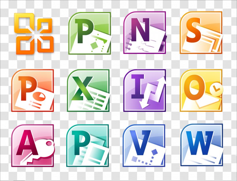 Microsoft Office 2010 Computer Software - Brand Transparent PNG