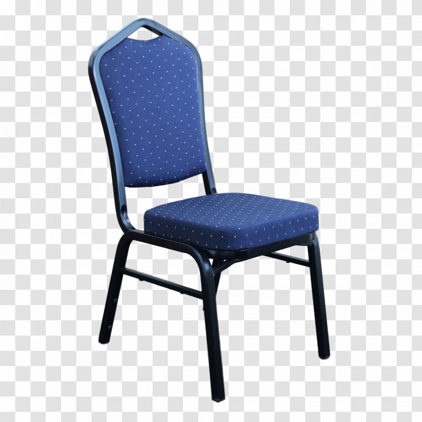 Flash Furniture Hercules Series Crown Back Stacking Banquet Chair Trapezoidal Vinyl FD-BHF - Outdoor - Blue Fabric Transparent PNG