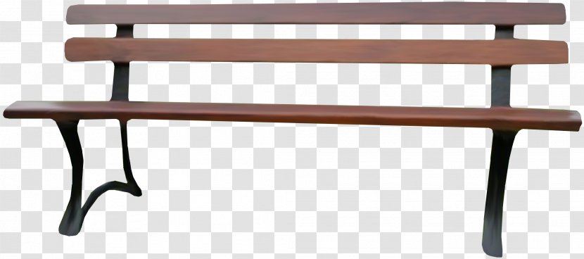 Table Chair Bench - Outdoor - Brown Transparent PNG