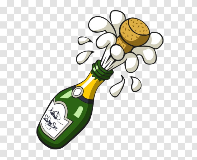 Champagne Clip Art Sparkling Wine Bottle Transparent PNG