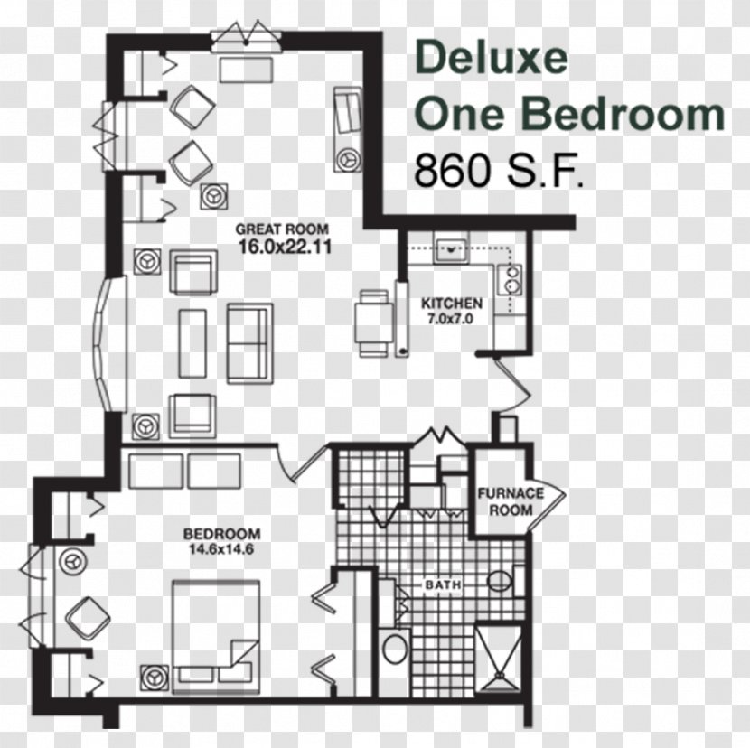 Floor Plan Square Pattern - Meter - Angle Transparent PNG