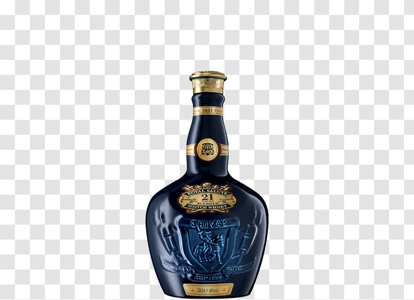 Chivas Regal Scotch Whisky Blended Whiskey Distilled Beverage - Royal Salute Transparent PNG