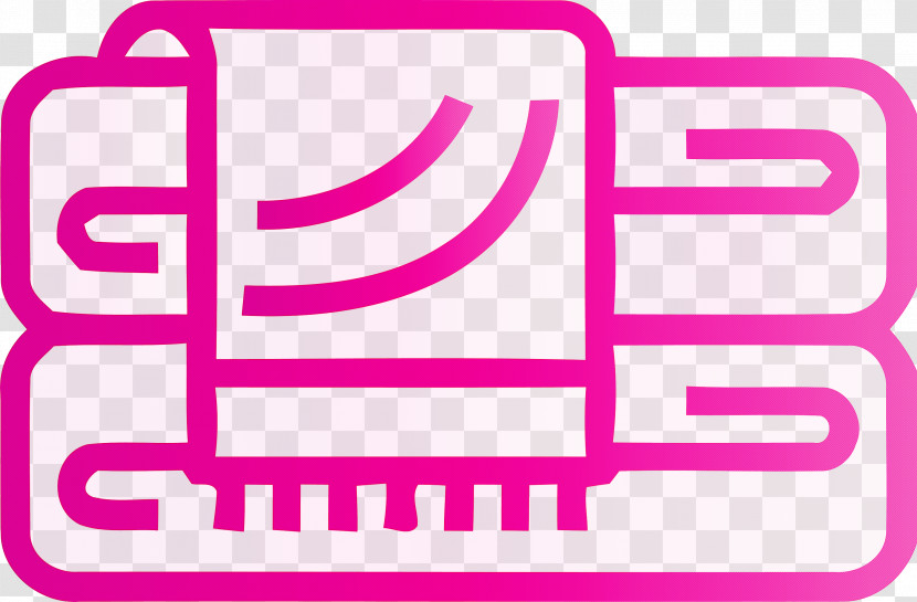 Pink Magenta Text Line Font Transparent PNG