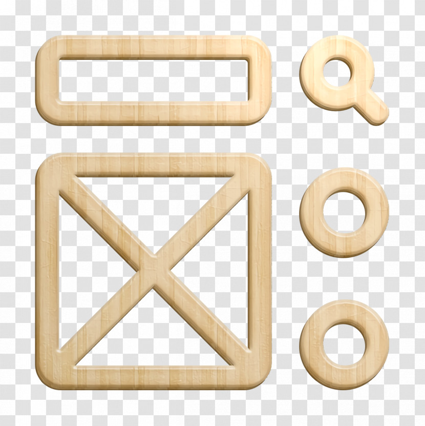 Ui Icon Wireframe Icon Transparent PNG