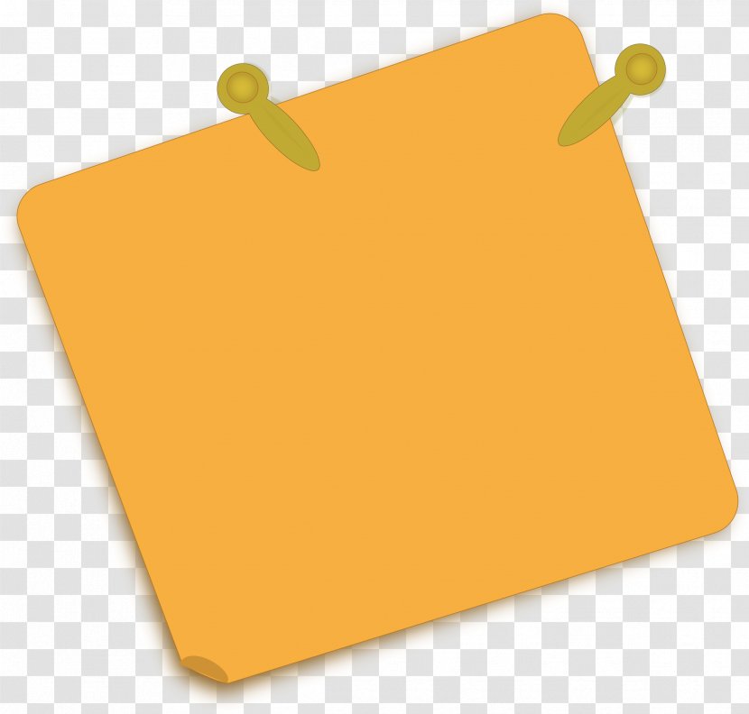 Paper Post-it Note Notebook Clip Art - Drawing Pin - Sticky Notes Transparent PNG