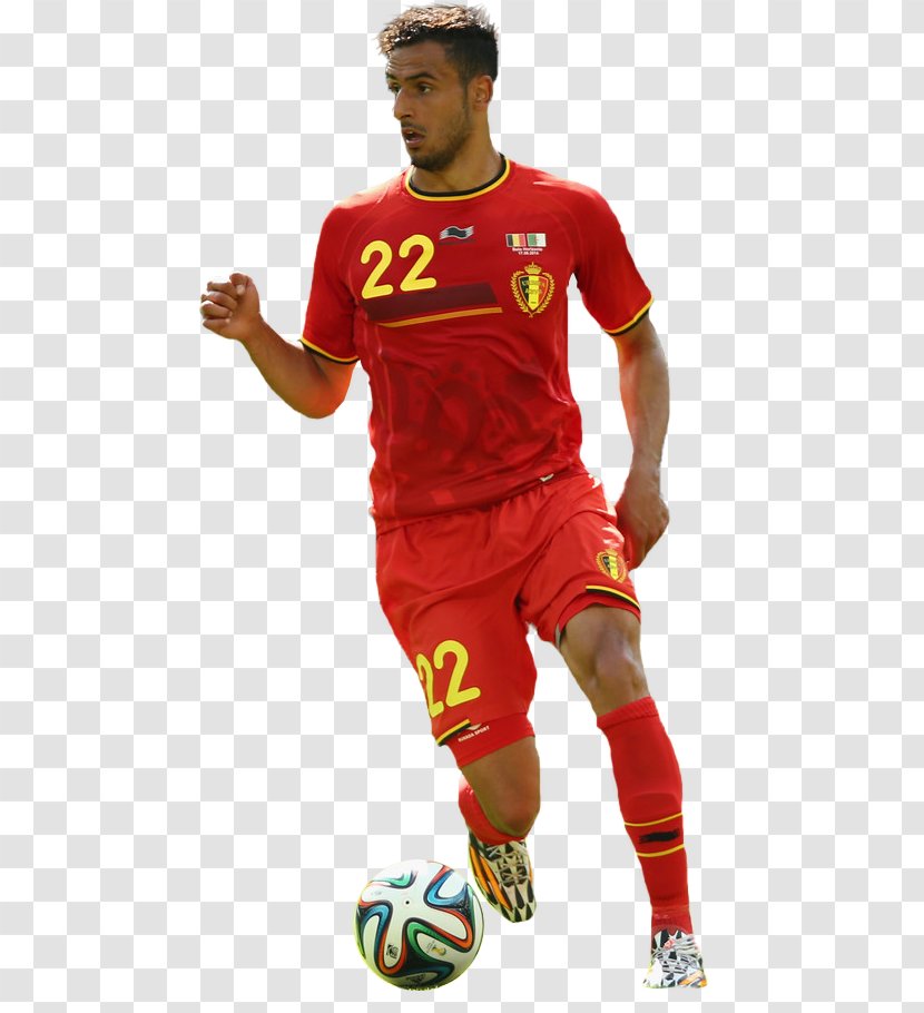 T-shirt Team Sport Football Player - Ball - Belgium Transparent PNG