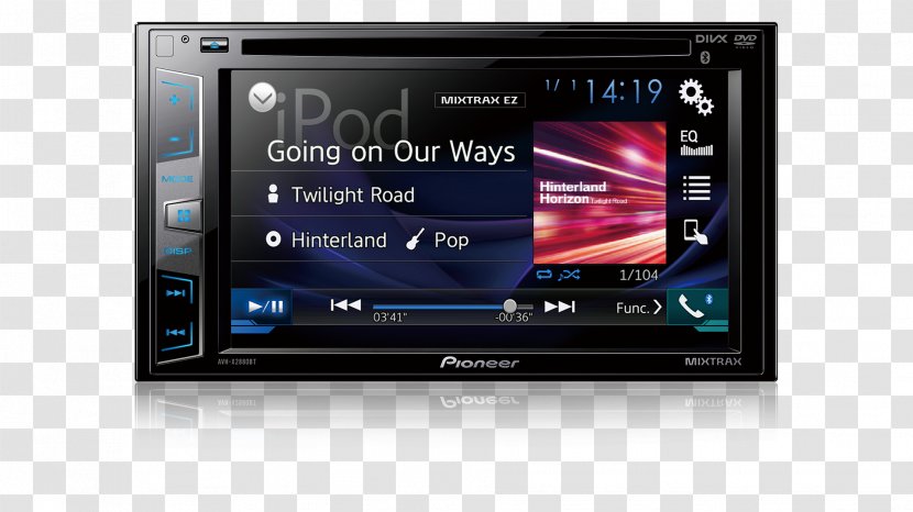 Vehicle Audio ISO 7736 Pioneer Corporation Touchscreen Deutsches Institut Für Normung - Iso - Dvd Players Transparent PNG