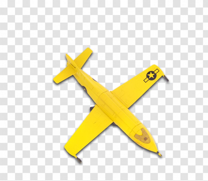 Airplane Yellow Cartoon - Scale Model - Plane Transparent PNG